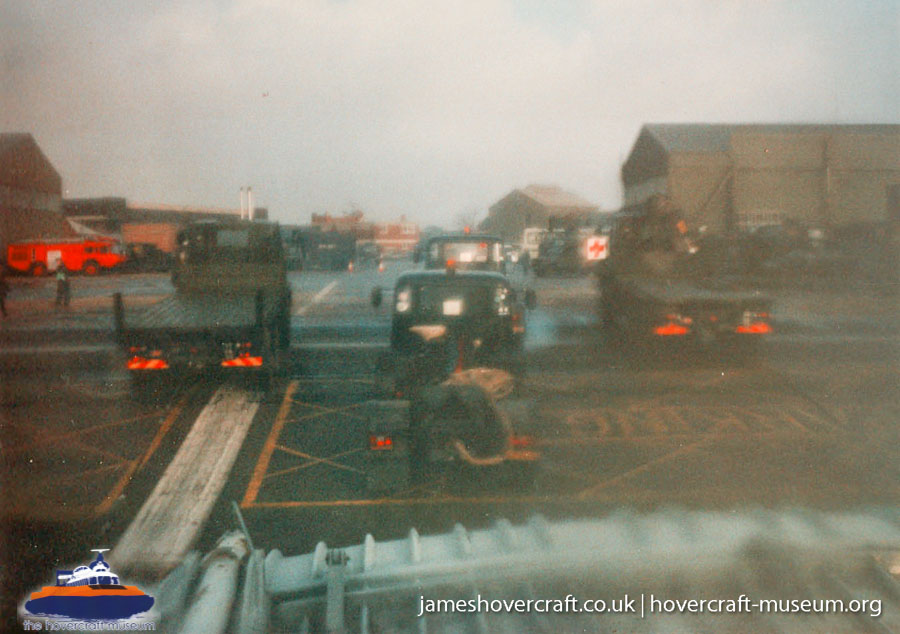 BH7 being moved to The Hovercraft Museum -  (credit: The <a href='http://www.hovercraft-museum.org/' target='_blank'>Hovercraft Museum Trust</a>).